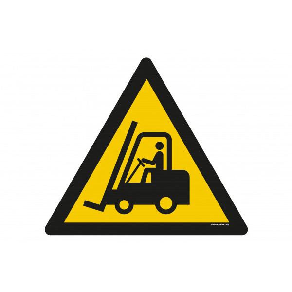 LG pictogramme "Attention passage engins"