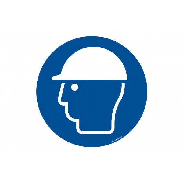 LG pictogramme "Port de casque obligatoire"
