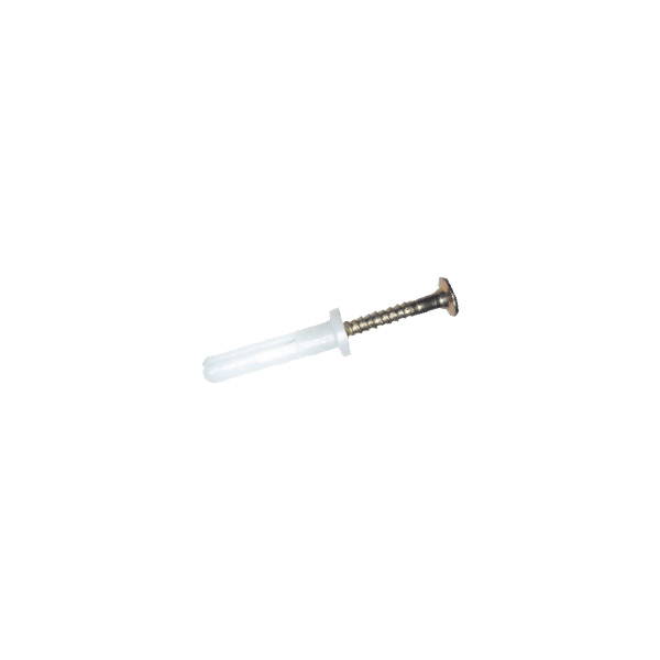 Vis + Cheville à frapper 6 x 40 mm