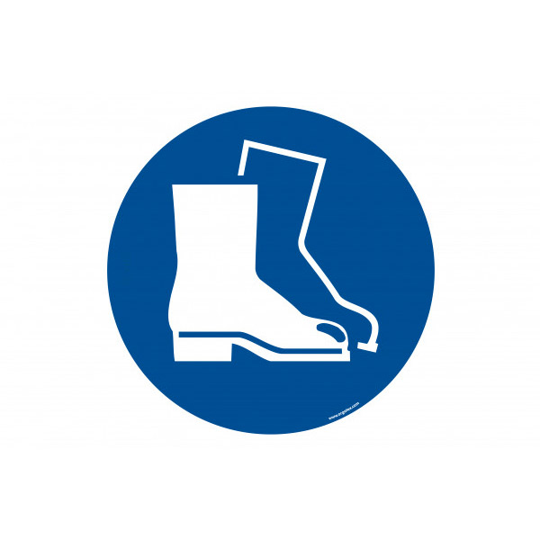 LG pictogramme "Port chaussures de sécurité obligatoire"