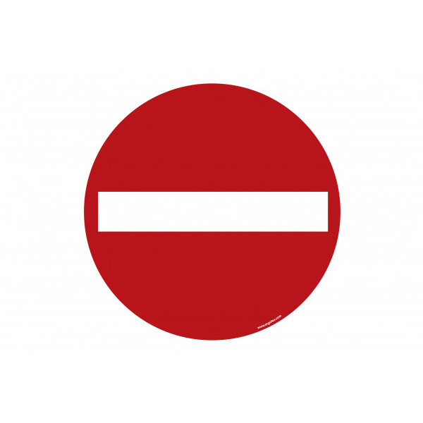 LG pictogramme "Sens interdit"