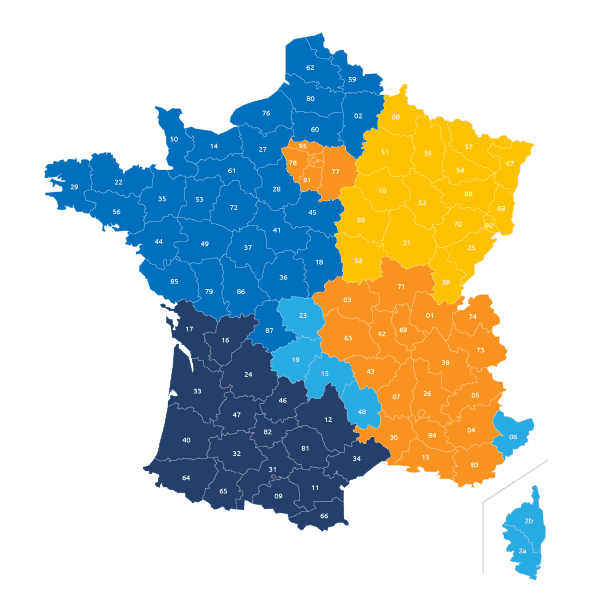 Carte de France